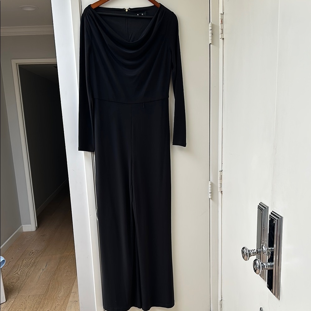 Elegant Black Long Sleeve jumpsuit